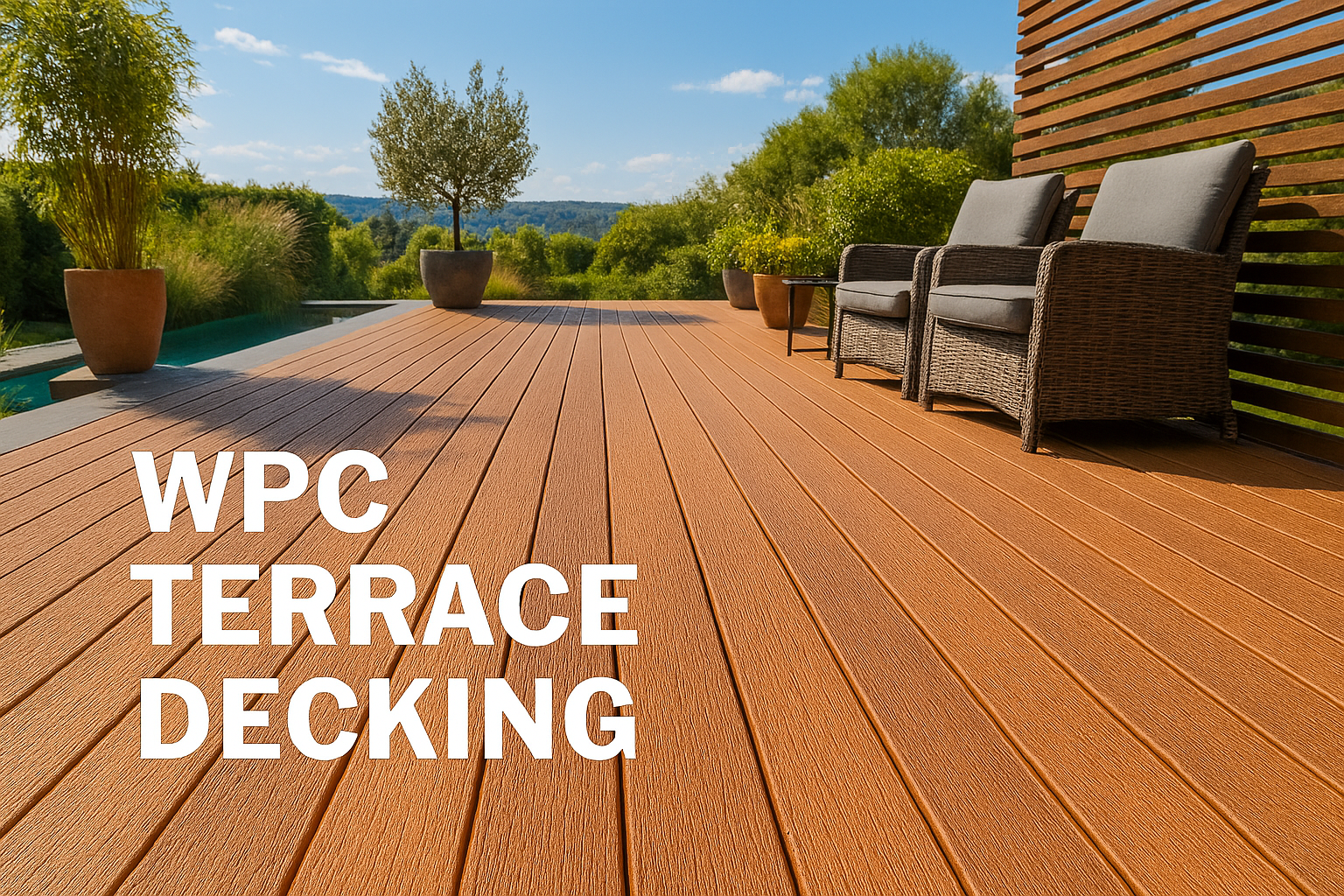 کفپوش چوب پلاست تراس