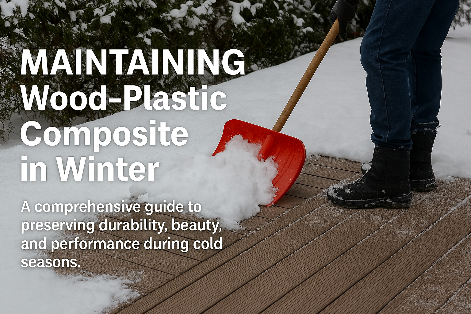 نگهداری چوب پلاست در زمستان