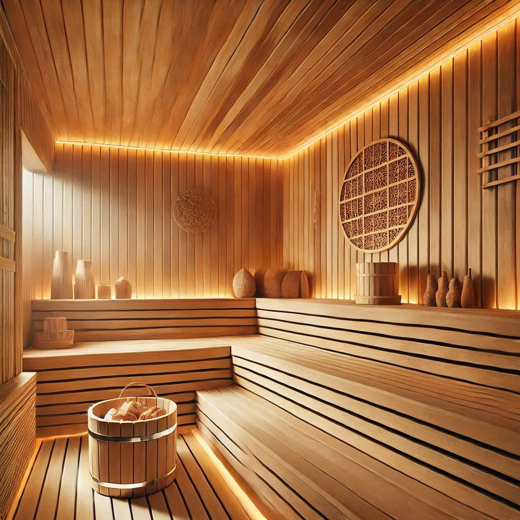دلیل استفاده از چوب در سونا خشک