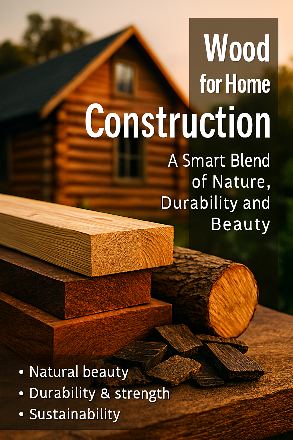 چوب مناسب خانه سازی