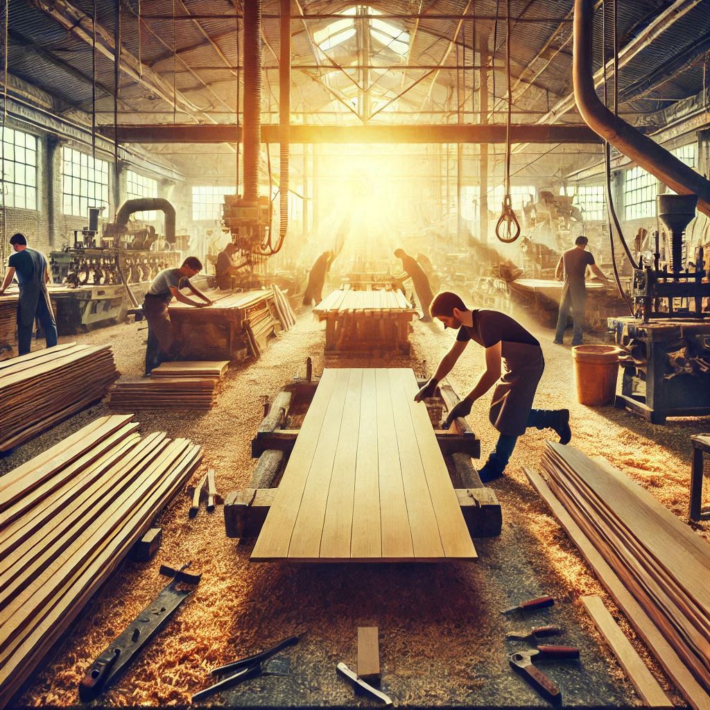 تولید کفپوش چوبی