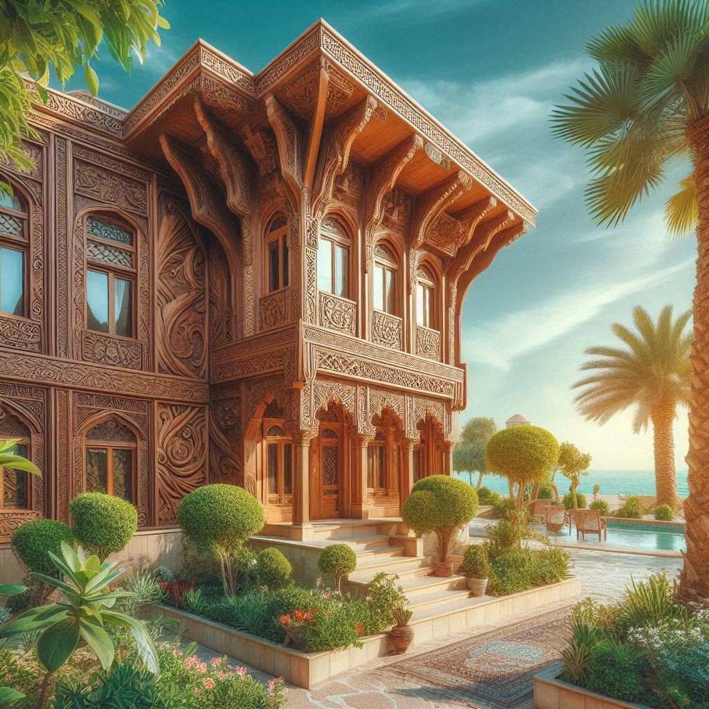 چوب نما جزیره کیش