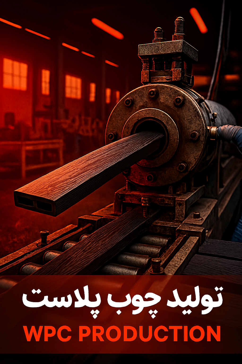 تولید چوب پلاستیک