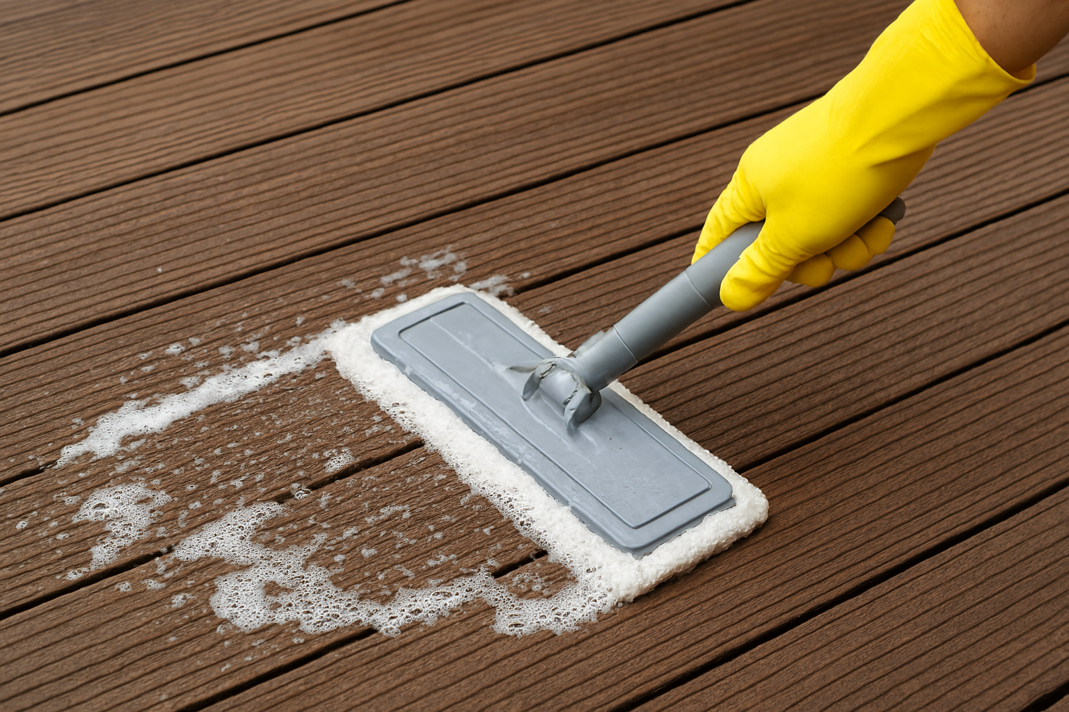 تمیز کردن چوب پلاست