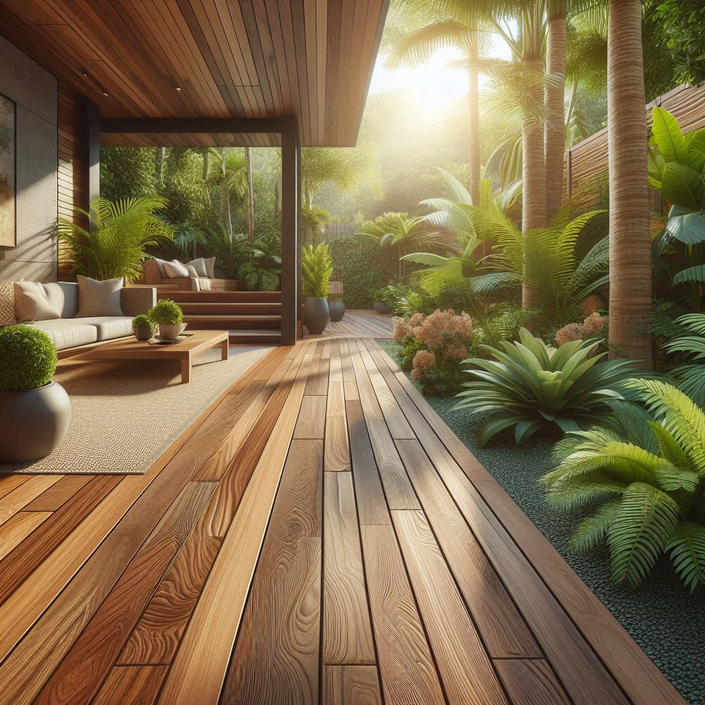 قیمت کفپوش چوبی تراس