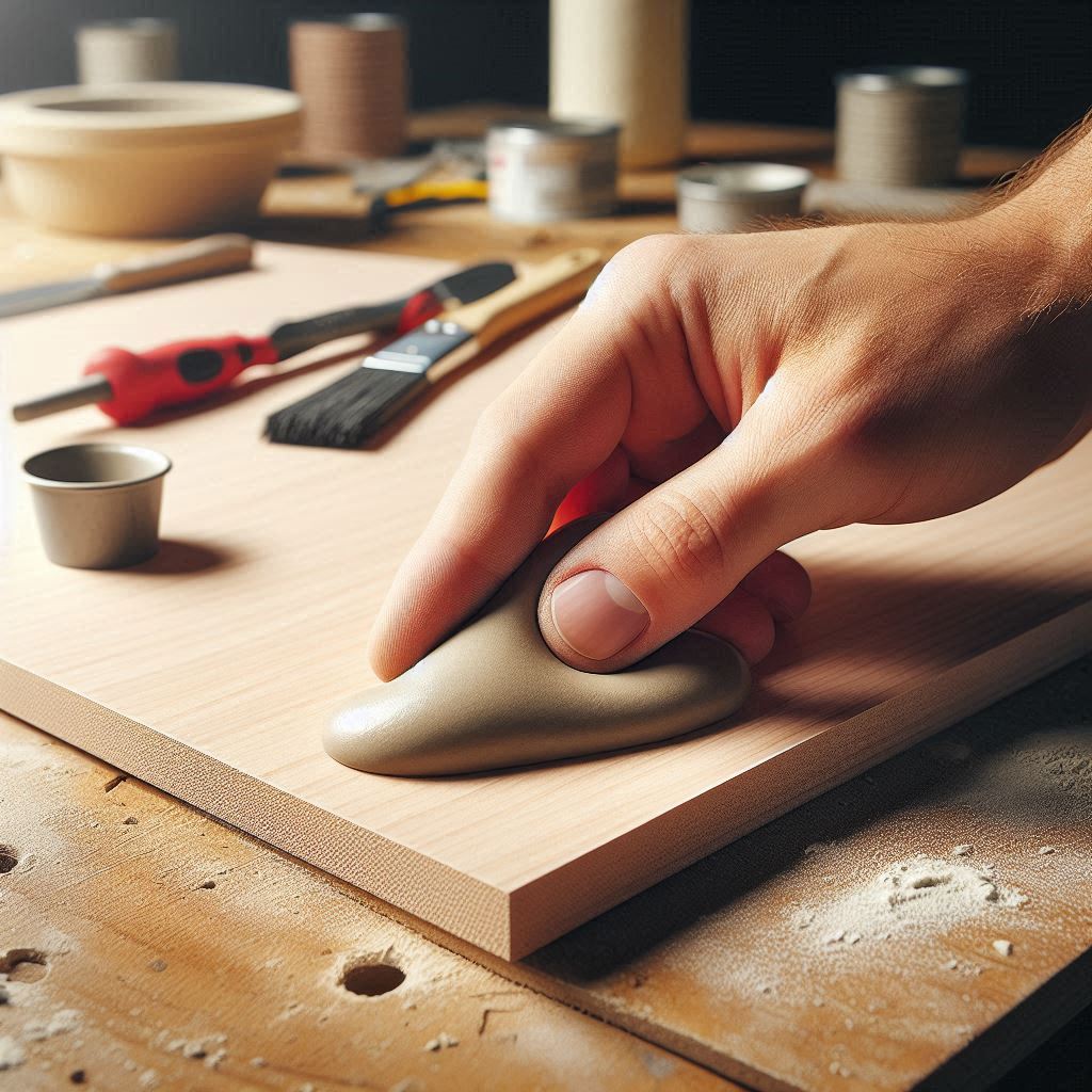 آموزش بتونه کاری mdf