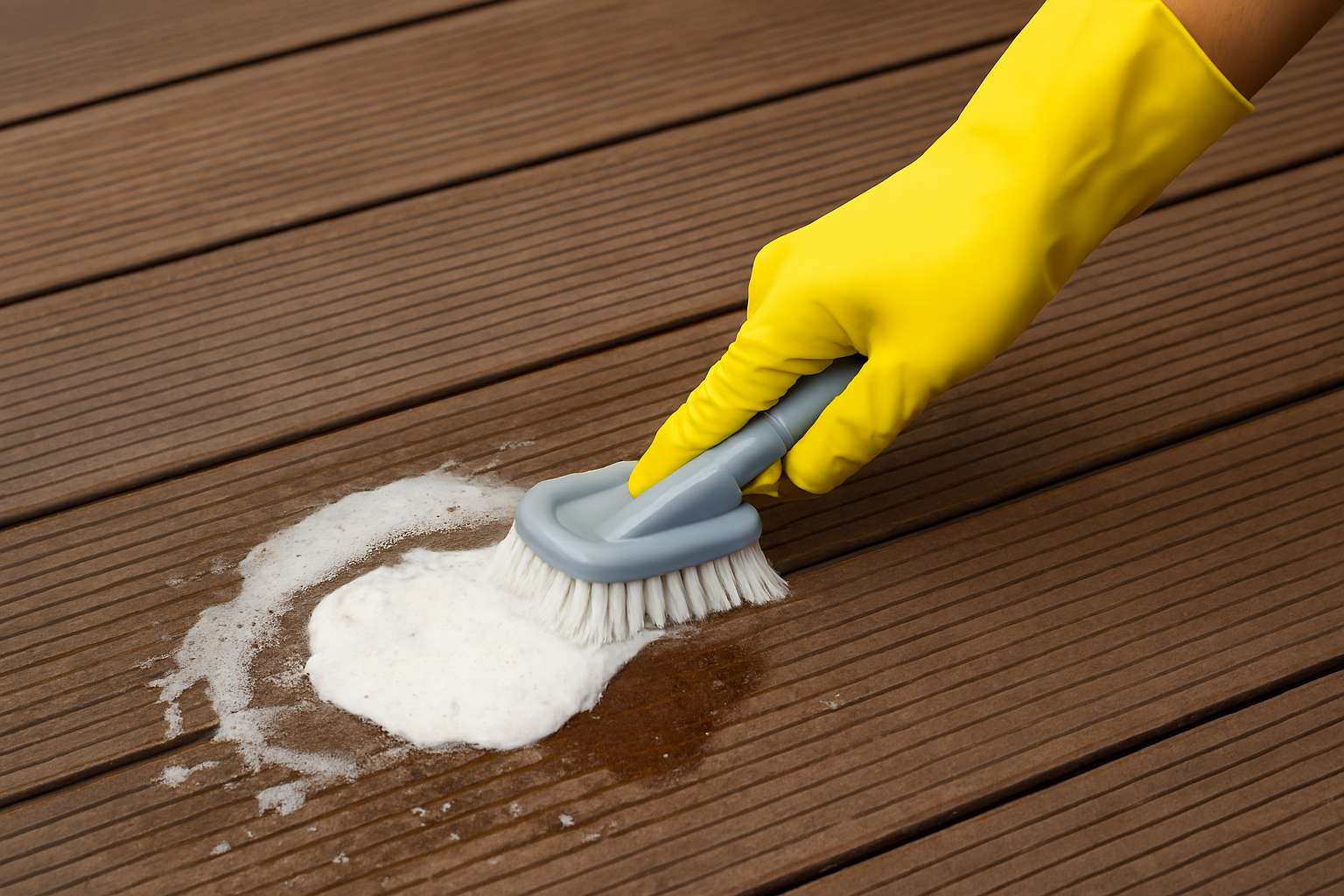 لکه‌گیری چوب پلاست