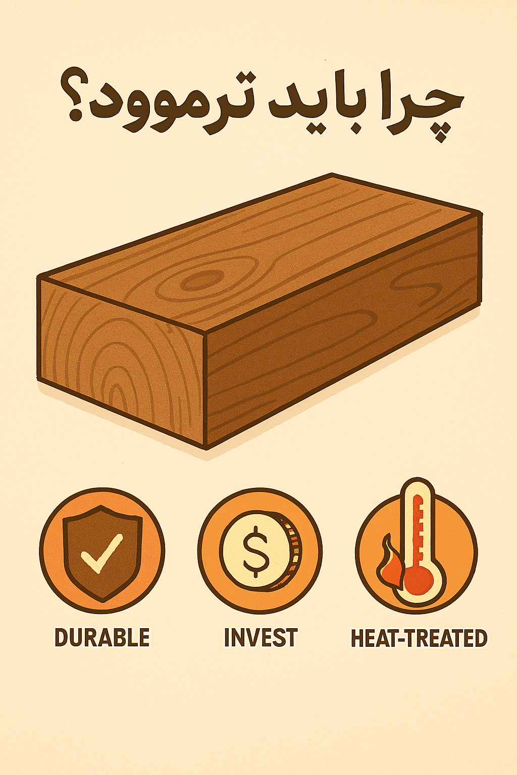 قیمت چوب ترمو در ایران
