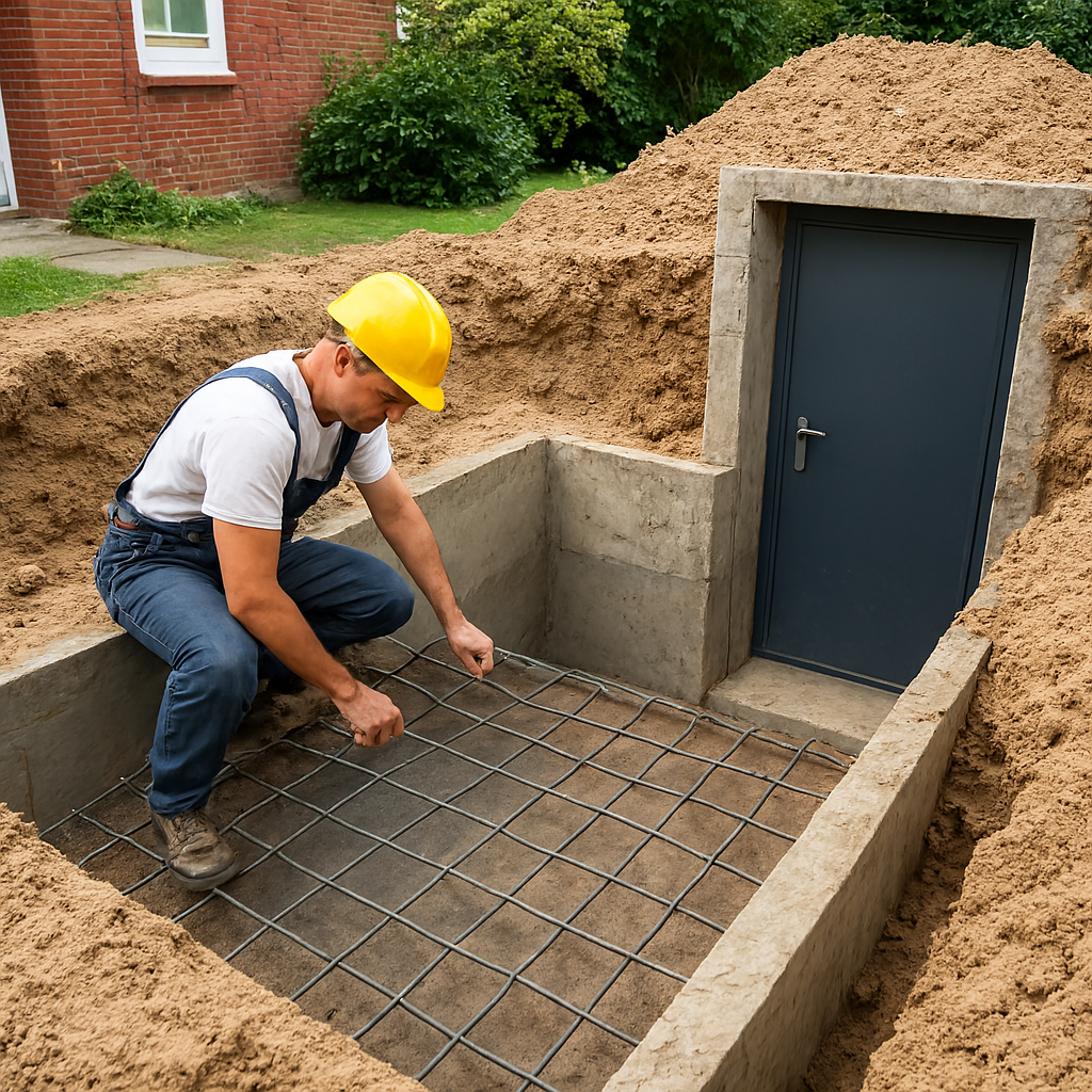 ساخت پناهگاه در خانه