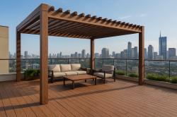 پرگولا چوب پلاست