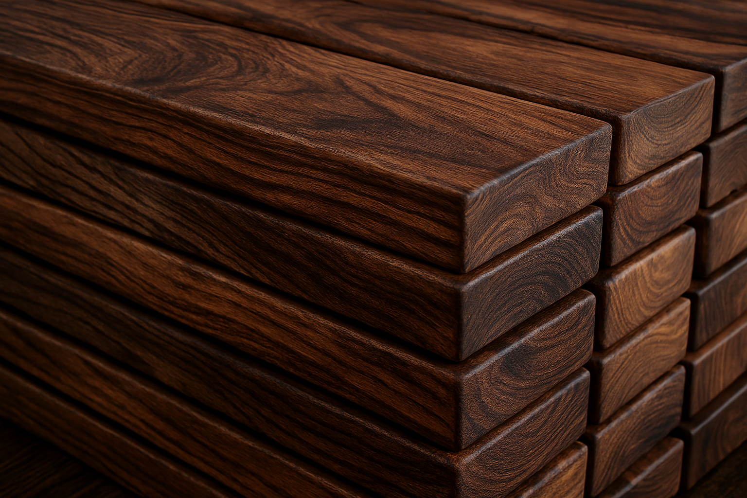 چوب گردو اشباع شده