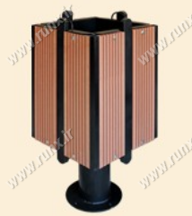 سطل زباله چوب پلاست