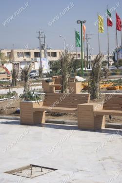 نیمکت چوب پلاست