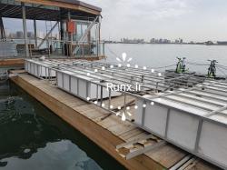 کفپوش چوبی اسکله