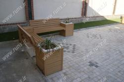 نیمکت چوب پلاست