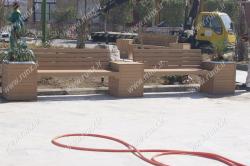 نیمکت چوب پلاست