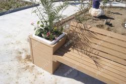 نیمکت چوب پلاست