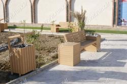 نیمکت چوب پلاست