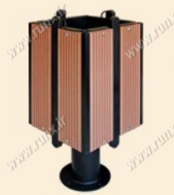 سطل زباله چوب پلاست