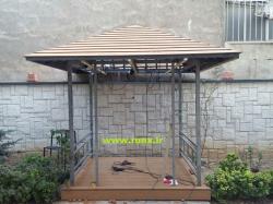 آلاچیق چوب پلاست نارمک