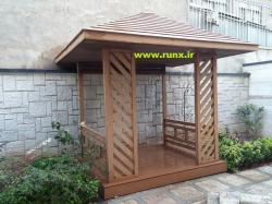 آلاچیق چوب پلاست نارمک