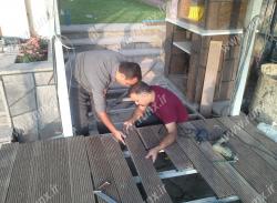 آلاچیق چوب پلاست