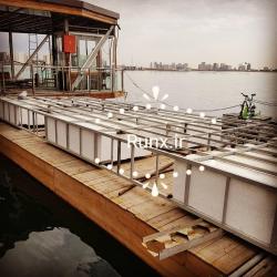 کفپوش چوبی اسکله