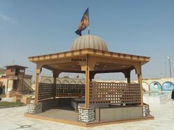 گنبد چوب پلاست