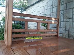 آلاچیق چوب پلاست نارمک