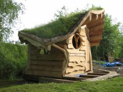 خانه چوبی کودک