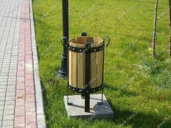 سطل زباله چوب پلاست