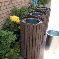 سطل زباله چوب پلاست